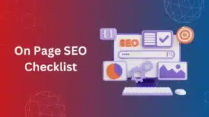 On-Page SEO Checklist