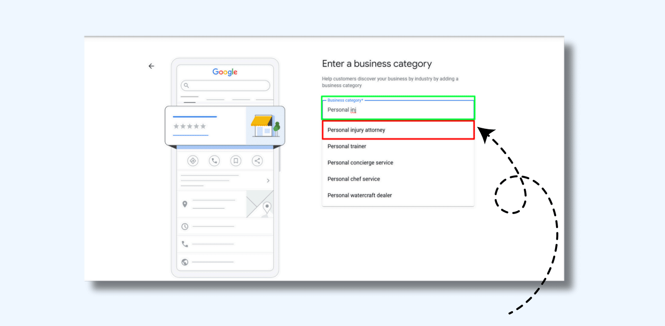 4. Select the Right Business Category