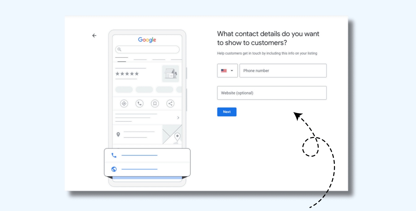 6. Provide Contact Details