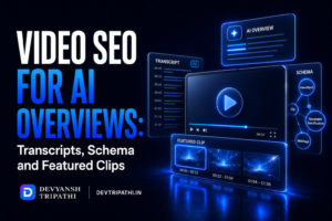 Video SEO for AI Overviews - Transcripts, Schema and Featured Clips