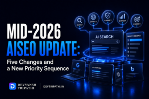 Mid-2026 AISEO Update - Five Changes and a New Priority Sequence