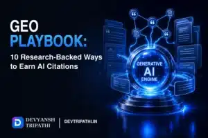 GEO Playbook: 10 Research-Backed Ways to Earn AI Citations