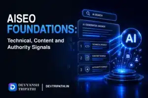 AISEO Foundations: Technical, Content and Authority Signals