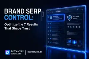 Brand SERP Control: Optimize the 7 Results That Shape Trust