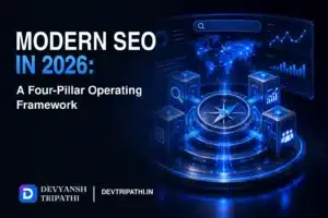 Modern SEO in 2026: A Four-Pillar Operating Framework