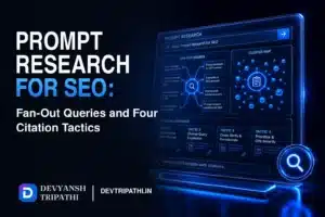 Prompt Research for SEO: Fan-Out Queries and Four Citation Tactics
