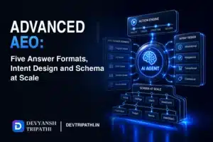 Advanced AEO: Five Answer Formats, Intent Design and Schema at Scale