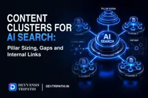 Content Clusters for AI Search: Pillar Sizing, Gaps and Internal Links