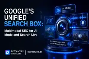 Google's Unified Search Box: Multimodal SEO for AI Mode and Search Live